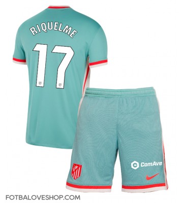 Atletico Madrid Rodrigo Riquelme #17 Dětské Venkovní Dres 2024-25 Krátký Rukáv (+ trenýrky)